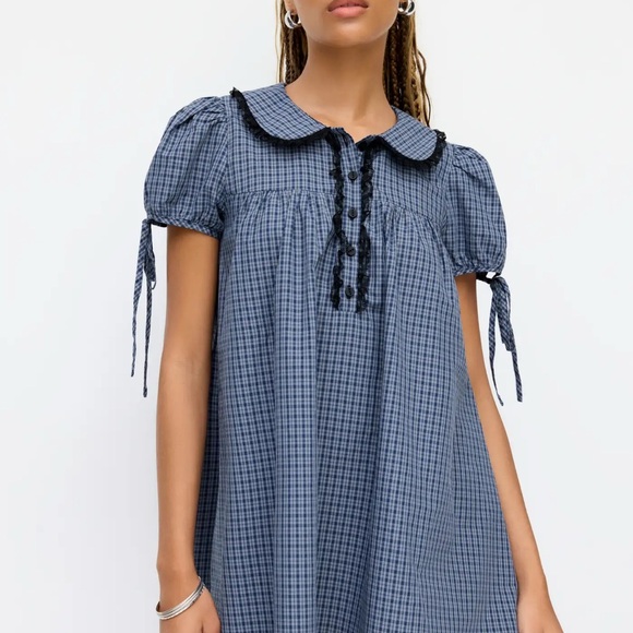 Cider | Dresses | Cider Peter Pan Collar Babydoll Dress | Poshmark